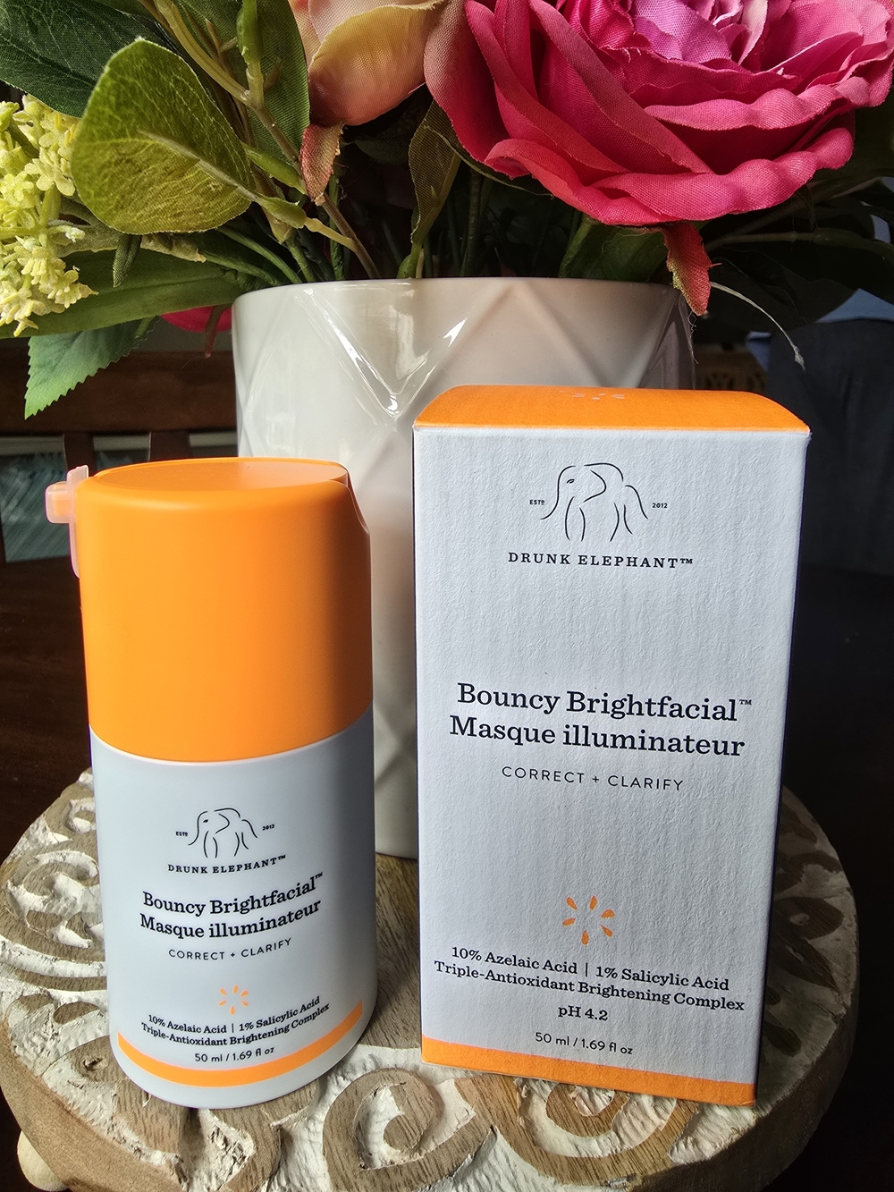 Drunk Elephant Bouncy Brightfacial Illuminating Mask 50ml